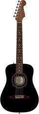 Fender California Standard Redondo Mini Spruce Top Acoustic Guitar in Black 
