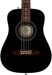 Fender California Standard Redondo Mini Spruce Top Acoustic Guitar in Black 