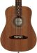  Fender California Standard Redondo Mini Sapele Top Acoustic Guitar in Natural Sapele 