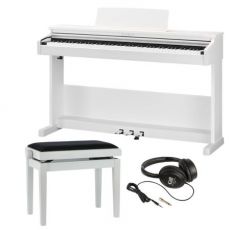 Kawai CX102 White Digitaalipiano + Penkki ja kuulokkeet