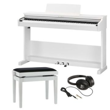 Kawai CX102 White Digitaalipiano + Penkki ja kuulokkeet