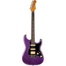 Jet Guitars JS-400 HSS RW Plum Metallic
