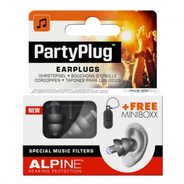 Alpine Party Plug -korvatulpat -valkoiset