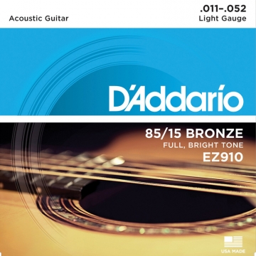 D'Addario XL EZ910 Light .011 -.052