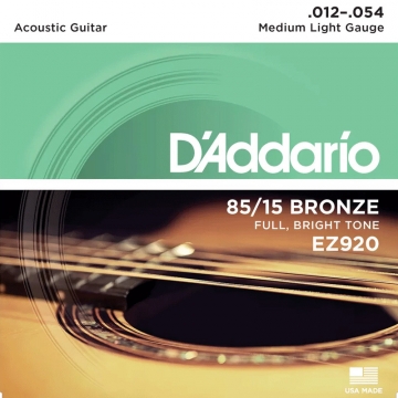 D'Addario XL EZ920 Light .012 -.054