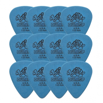 12-pack Dunlop Tortex 1.00mm 12-pack