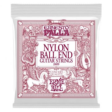 Ernie Ball 2409 Black & Gold Nylon Ball End klassisen kitaran kielisarja