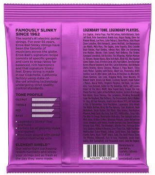 Ernie Ball 2620 7-String Power Slinky Nickel 