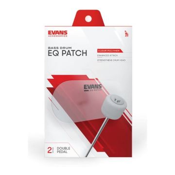 Evans EQ PATCH lyöntivahvike tuplapedaalille (2 kpl)