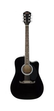 Fender FA-125CE BLK akustinen kitara