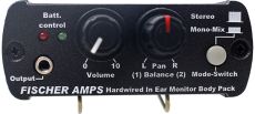 Fischer Amps In Ear Body Pack -kuulokevahvistin