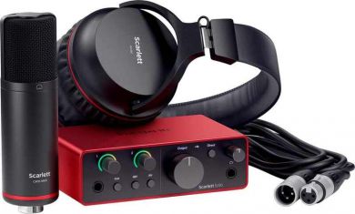 Focusrite Scarlett Solo Studio 4th Gen USB-äänikortti