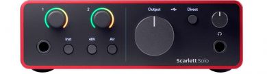 Focusrite Scarlett Solo Studio 4th Gen USB-äänikortti
