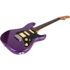 Jet Guitars JS-400 HSS RW Plum Metallic