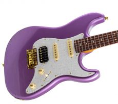 Jet Guitars JS-480 HSS Violet Gold