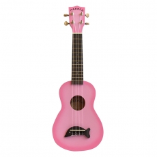Kala MK-SDPKBURST Sopraano Ukulele - Pinkburst