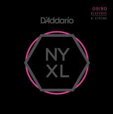 D'Addario NYXL 09|80 8-kieliselle