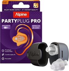Alpine  PartyPlug Pro korvatulpat, läpinäkyvä 