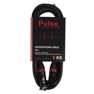 Pulse Microphone Cable 3M XLR/XLR