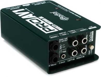 Radial ProAV1 Passive DI Box