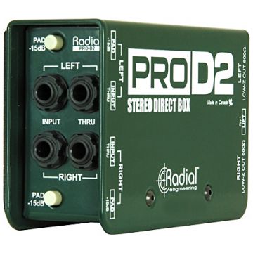 Radial Pro D2 Stereo Passive DI Box