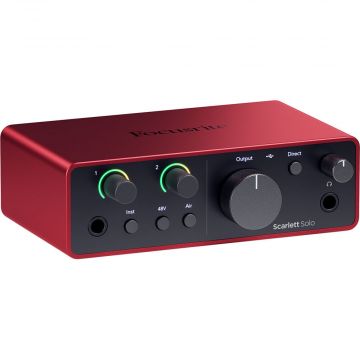 Focusrite Scarlett Solo 4th Gen USB-äänikortti