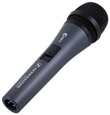 Sennheiser E835-S dynaaminen mikrofoni on/off -kytkimellä