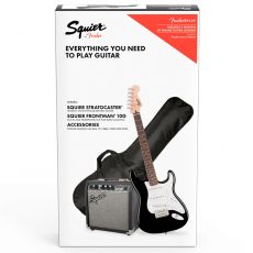 Squier Stratocaster + Frontman 10G kitarapaketti